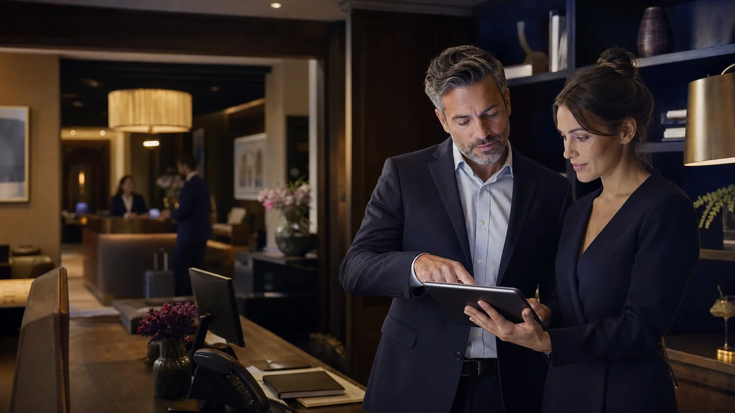 Hotel operations and guest relationship management planning